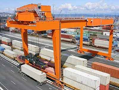Rail mounted Container Gantry Cranes RMG specifications standardization