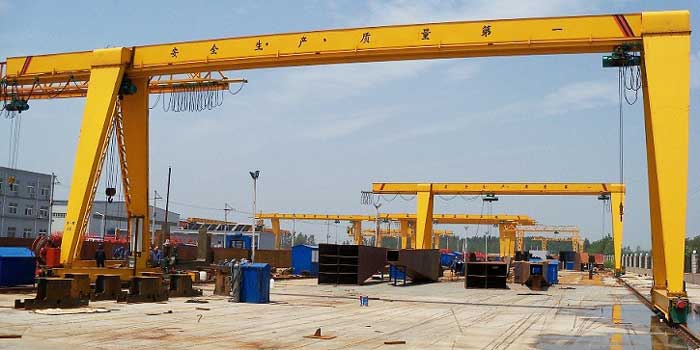 A frame gantry crane design 