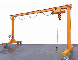 portable gantry crane structure